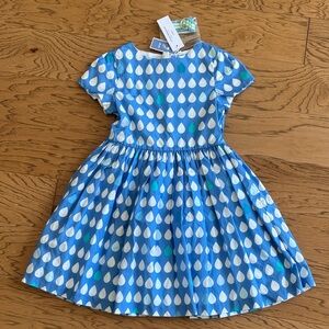 New With Tags Jacadi Teardrop Dress with Matching Belt